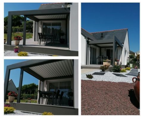 NOUVELLE INSTALLATION DE PERGOLA